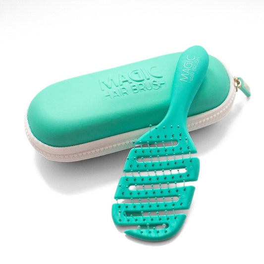 Magic Hair Brush - Mini Sea Green Sports