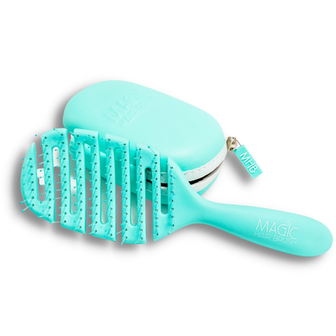 Magic Hair Brush - Sports Sea Green