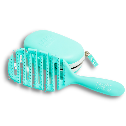 Magic Hair Brush - Sports Sea Green