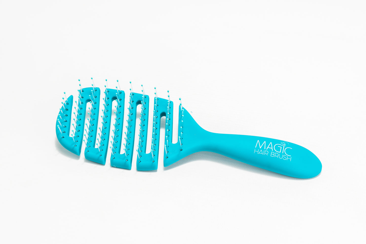 Magic Hair Brush - Sport Sky Blue