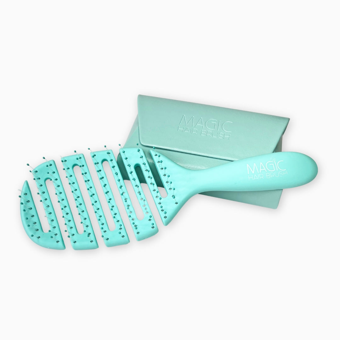 Magic Hair Brush – Sea Green Classic