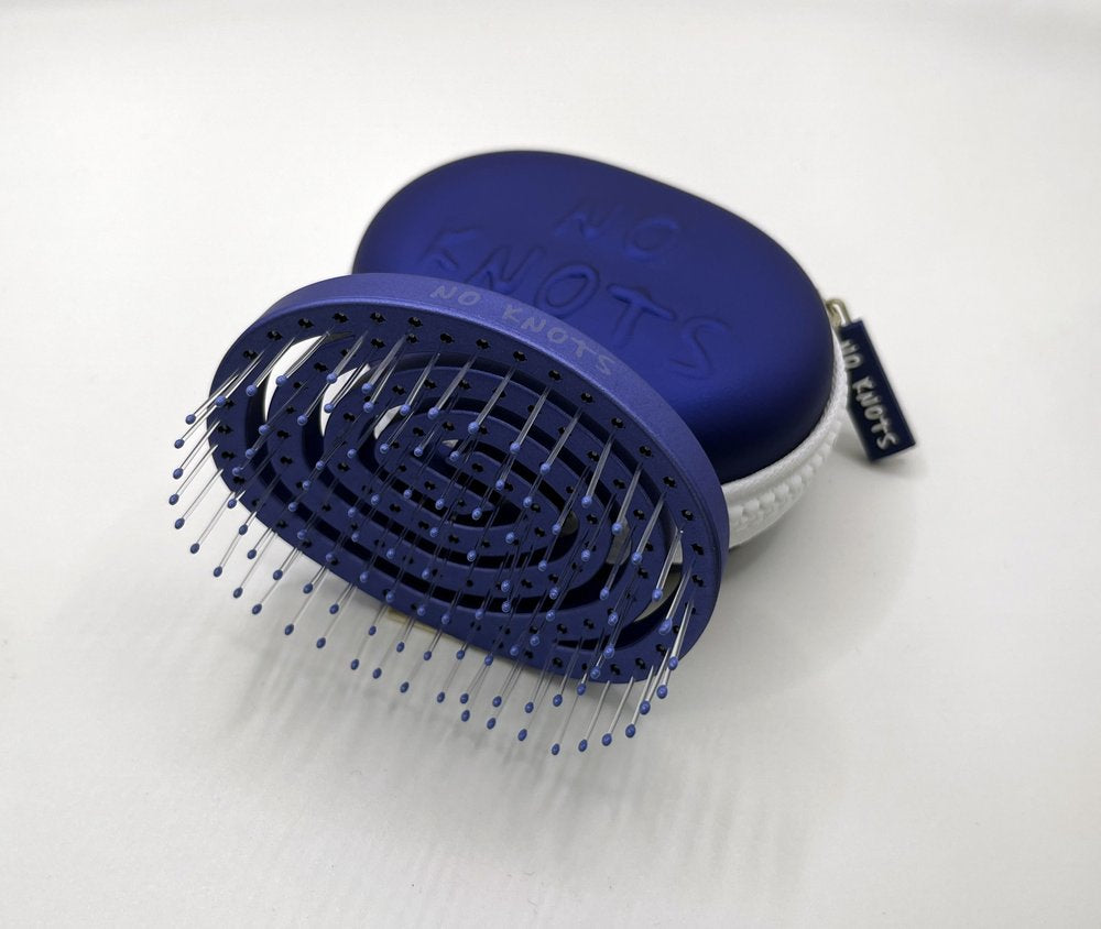 No Knots Detangler Electric Blue