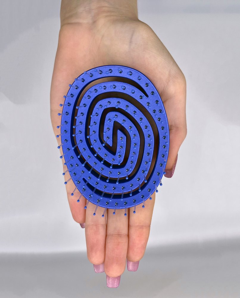 No Knots Detangler Electric Blue