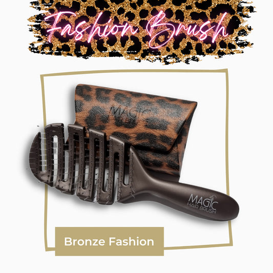 Magic Hair Brush - Bronze Fashion