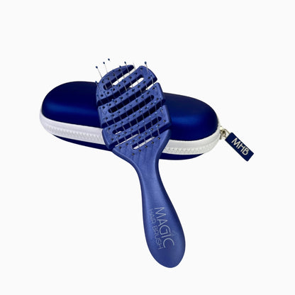 Magic Hair Brush – MiniTravel Brush Electric Blue