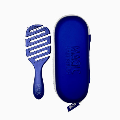 Magic Hair Brush – MiniTravel Brush Electric Blue