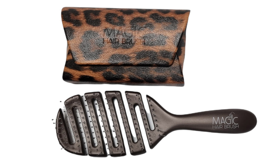 Magic Hair Brush - Bronze Fashion