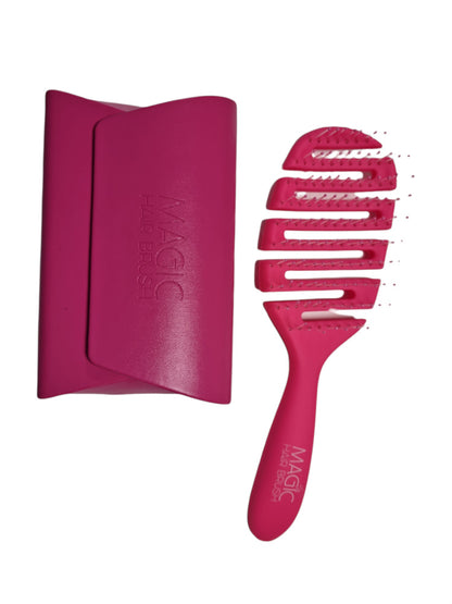 Magic Hair Brush - Pink Classic