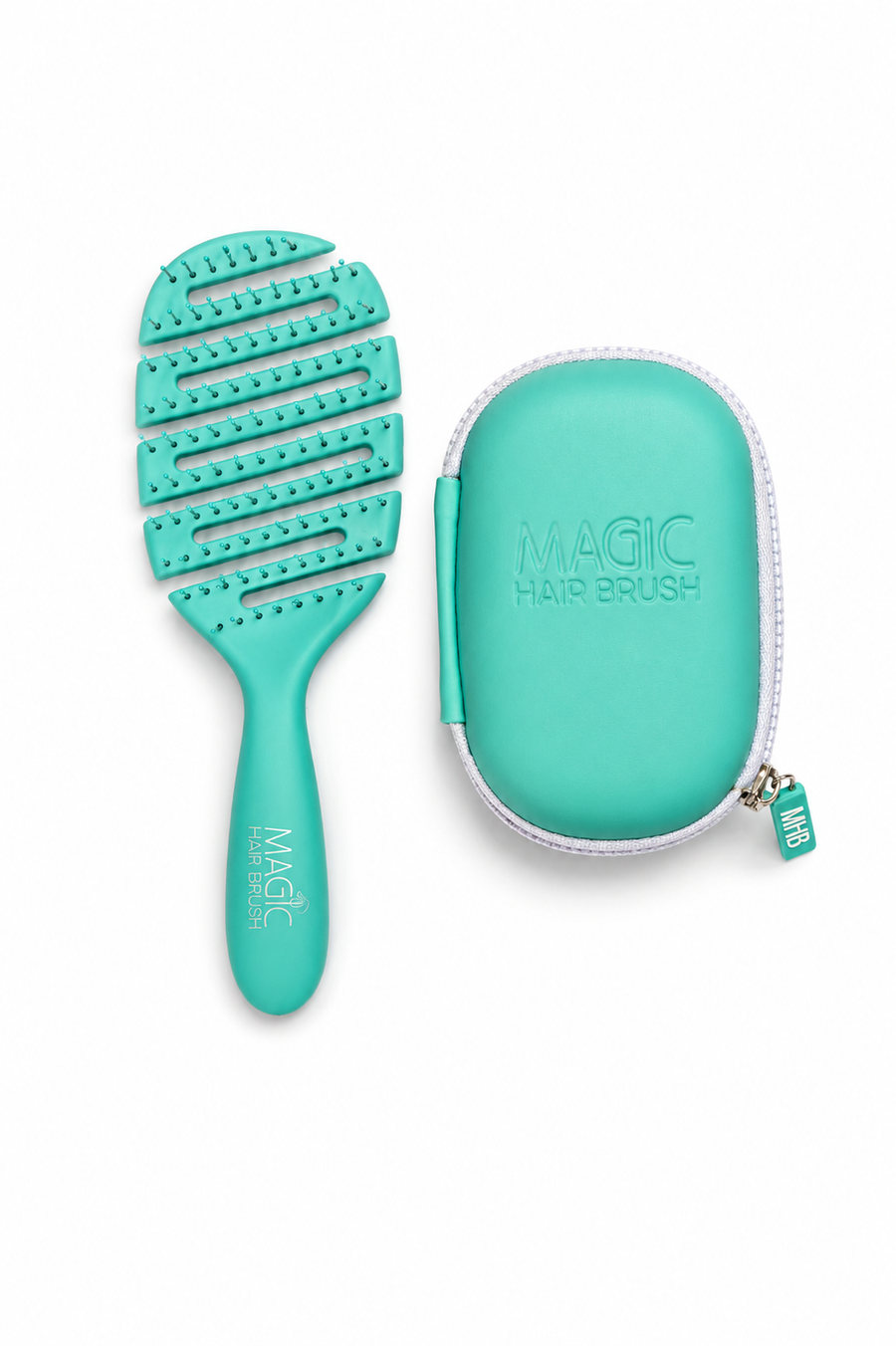 Magic Hair Brush - Sports Sea Green