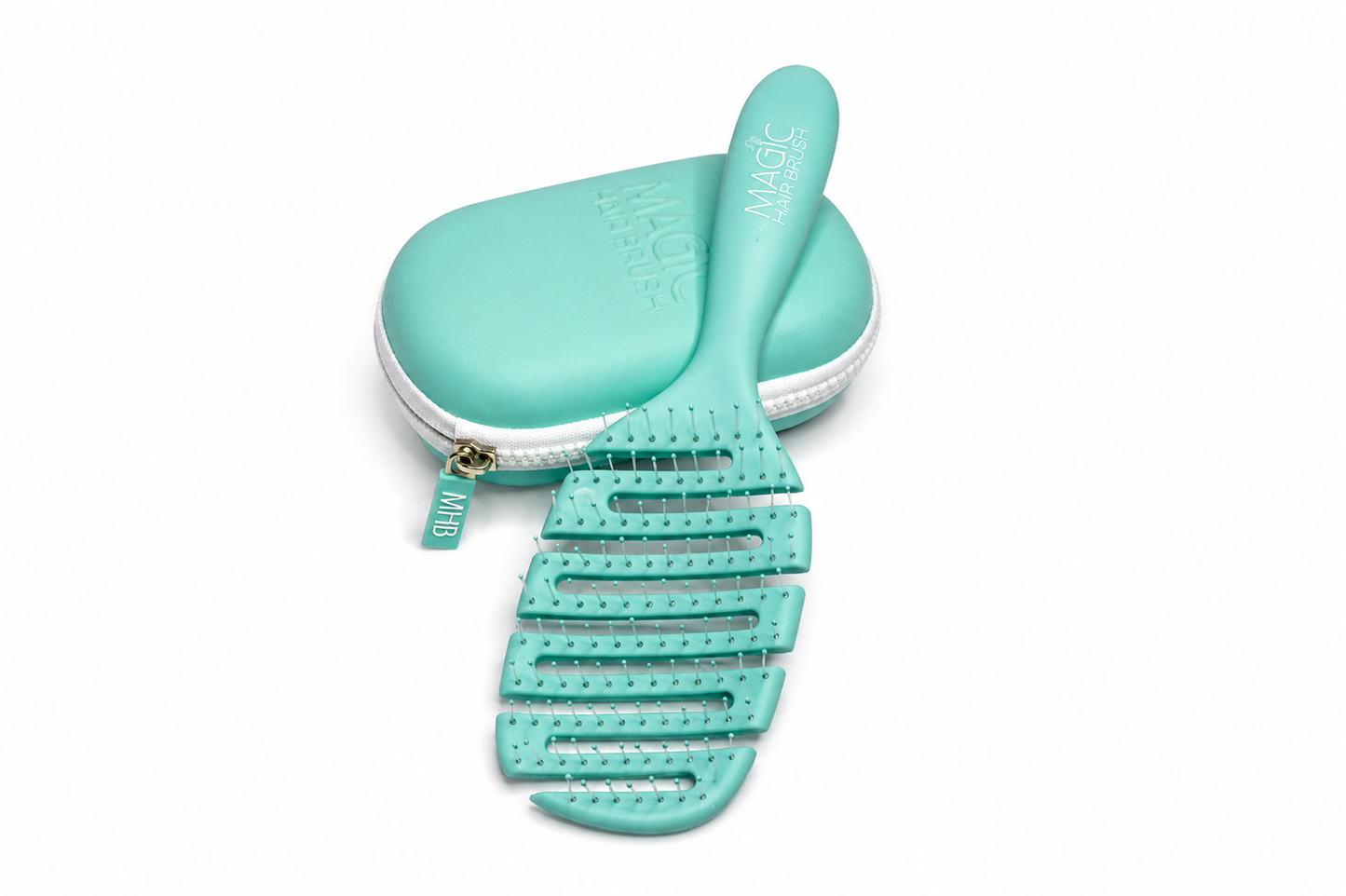 Magic Hair Brush - Sports Sea Green