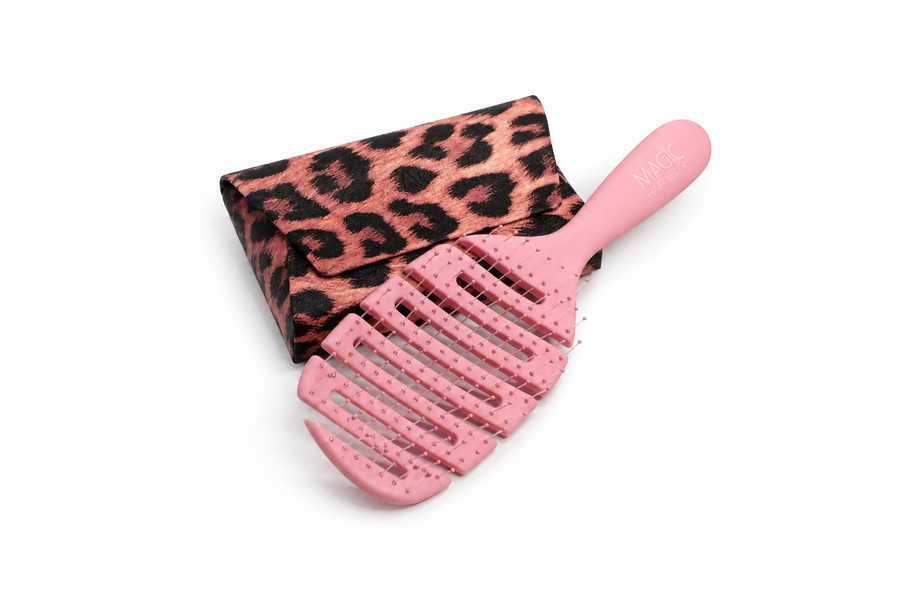 Magic Hair Brush - Pink Fashion
