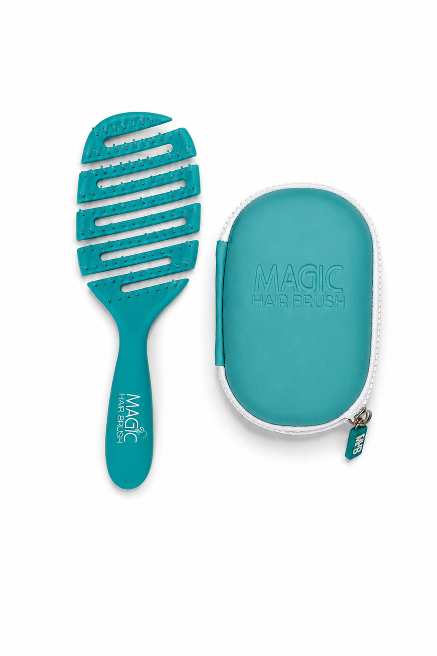 Magic Hair Brush - Sport Sky Blue