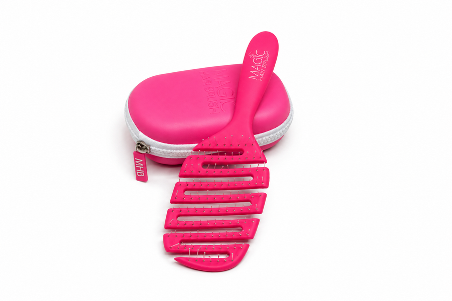 Magic Hair Brush - Pink Sports