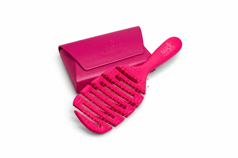 Magic Hair Brush - Pink Classic