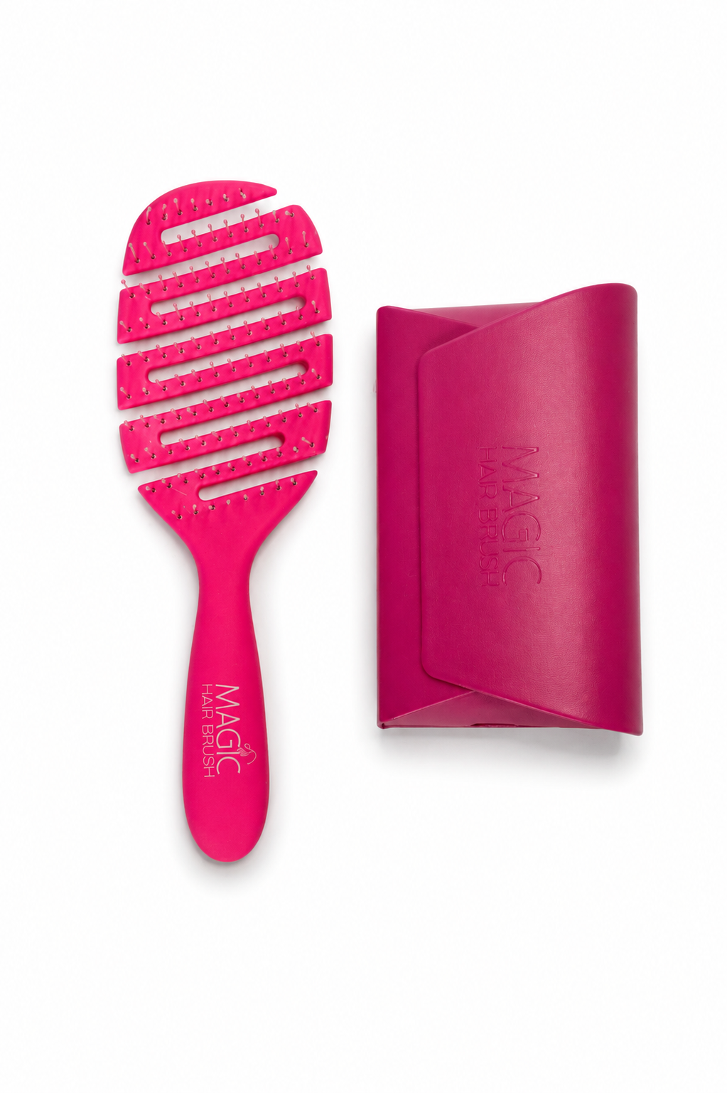 Magic Hair Brush - Pink Classic