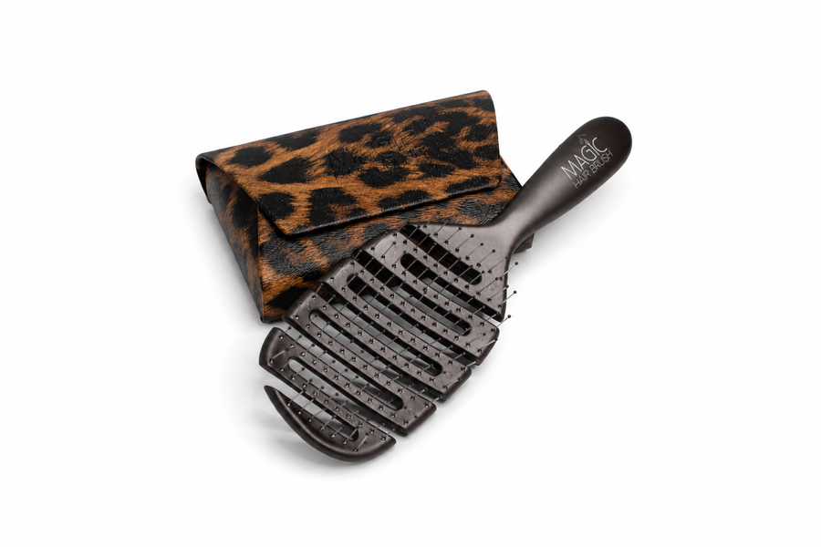 Magic Hair Brush - Bronze Fashion