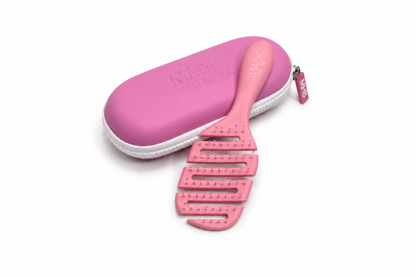 Magic Hair Brush – MiniTravel Brush Pink