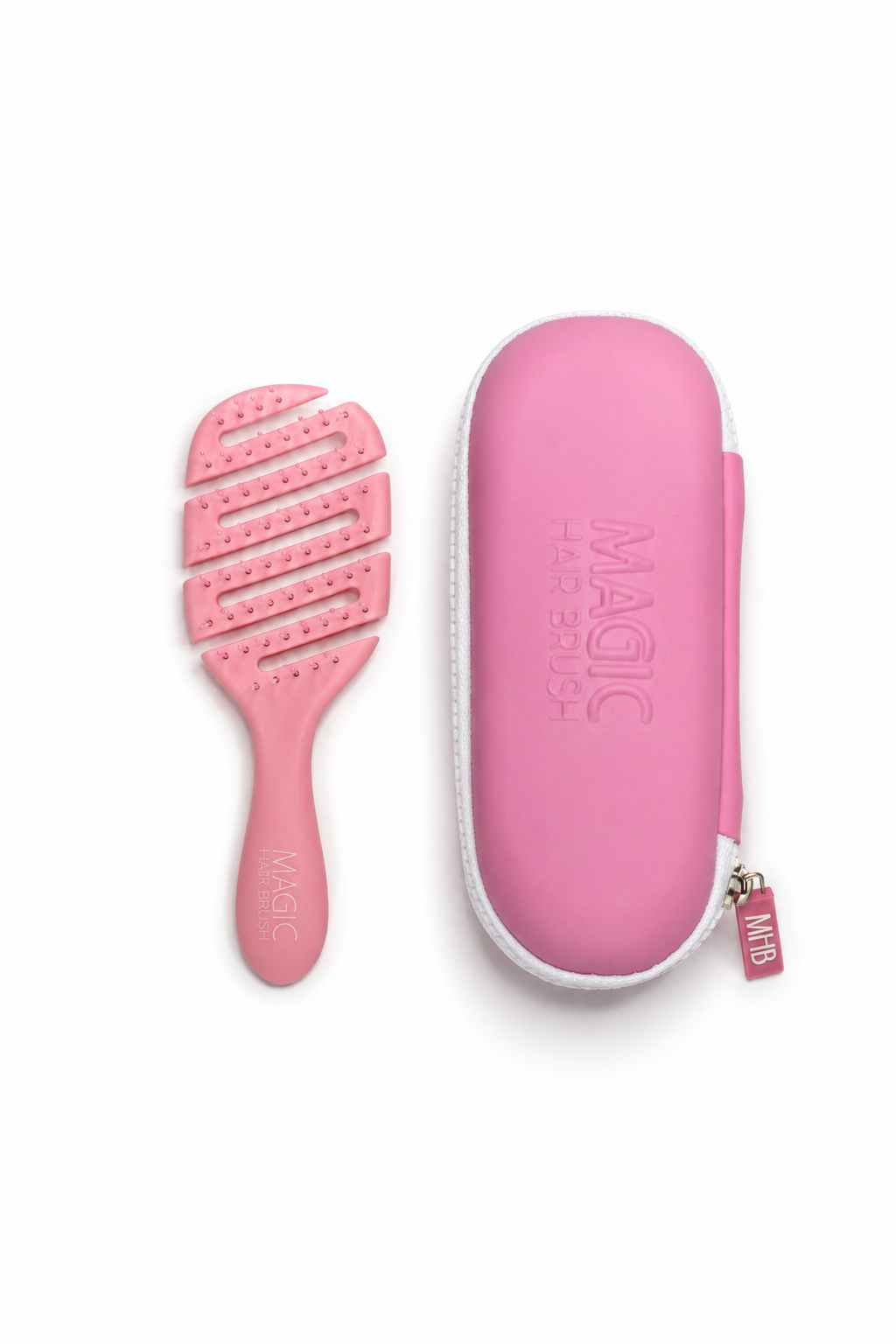 Magic Hair Brush – MiniTravel Brush Pink