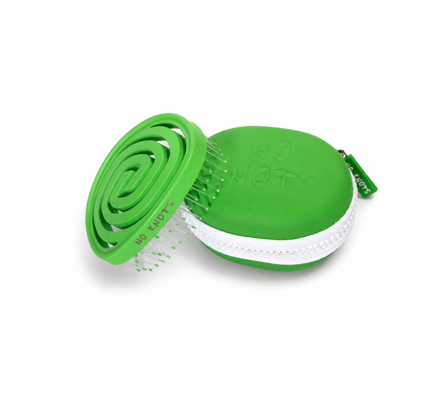 No Knots Detangler Forest Green