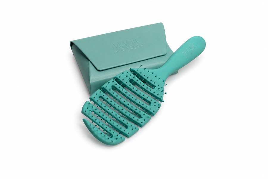 Magic Hair Brush – Sea Green Classic