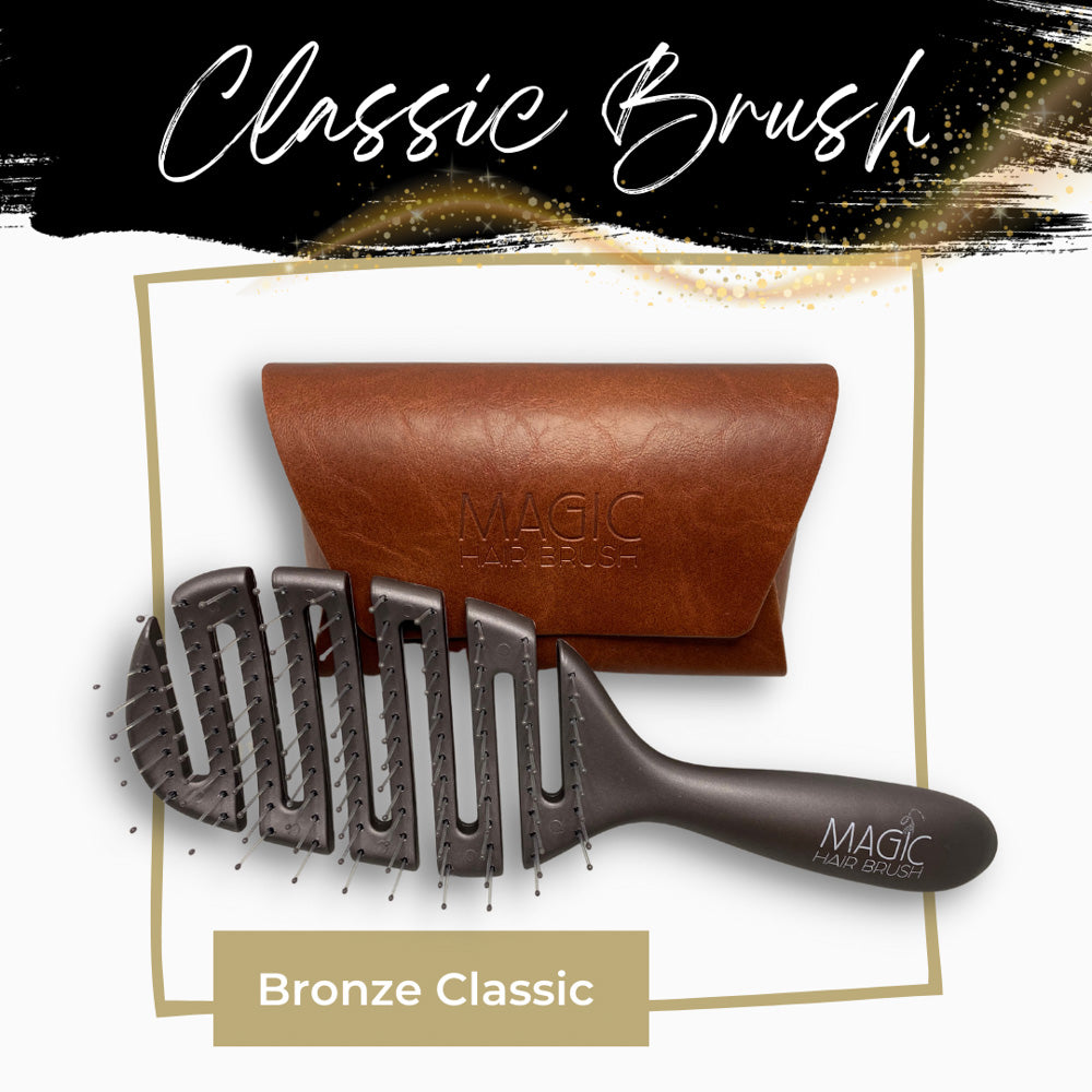 Magic Hair Brush - Bronze