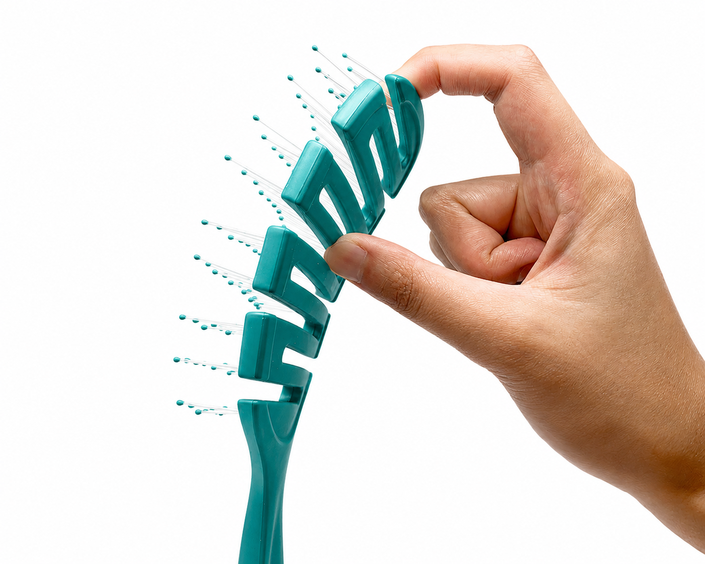 Magic Hair Brush - Sport Sky Blue