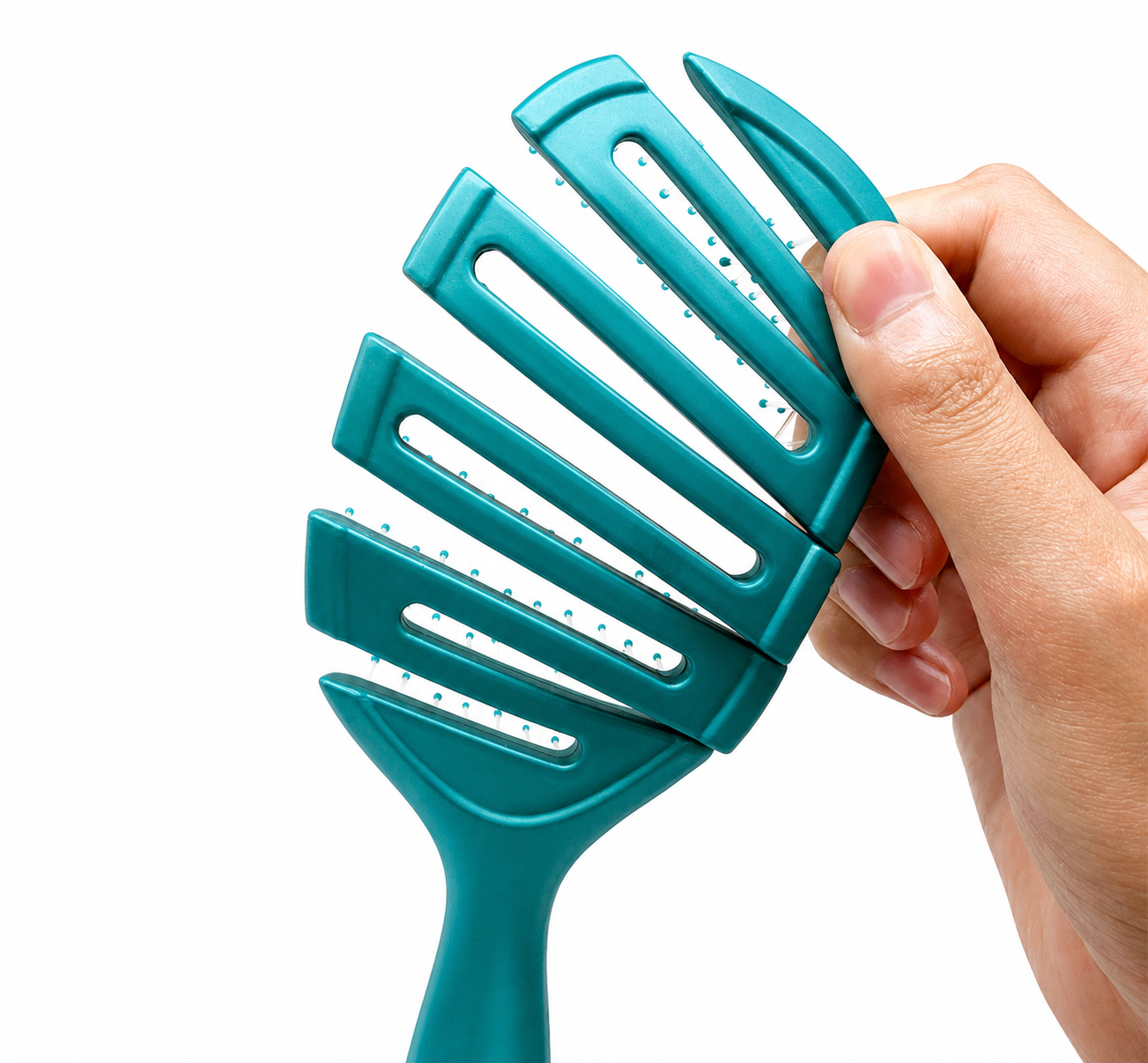Magic Hair Brush - Sport Sky Blue