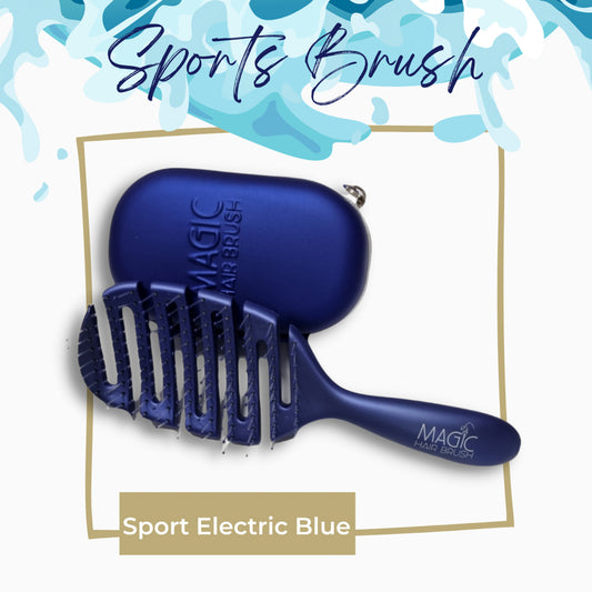 Magic Hair Brush - Sports Blue